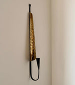 Load image into Gallery viewer, KEPT London Stock Wrought iron and hammered brass wall sconces
