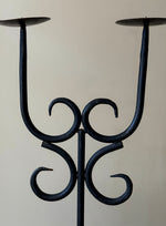 Load image into Gallery viewer, KEPT London Stock Wrought iron double candle holder
