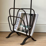 Load image into Gallery viewer, KEPT London Stock Wrought iron magazine rack
