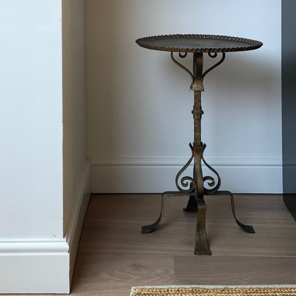 KEPT London Wrought iron martini table