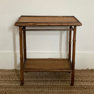 KEPT London Stock Bamboo side table