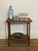 Load image into Gallery viewer, KEPT London Stock Bamboo side table
