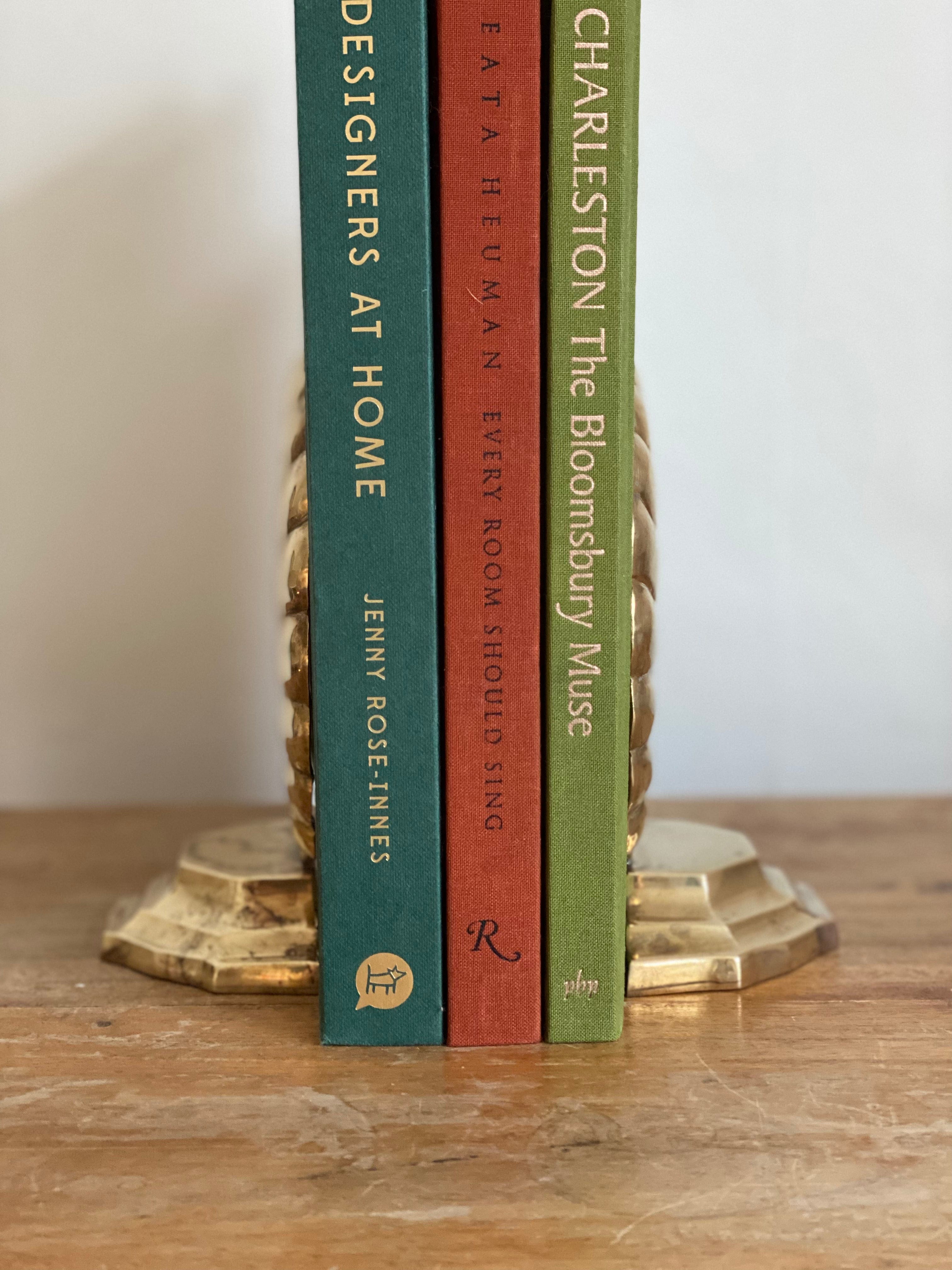 Kept London Stock *Brass Shell Bookends Stand