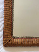 Load image into Gallery viewer, KEPT London Stock French wicker shaped mirror
