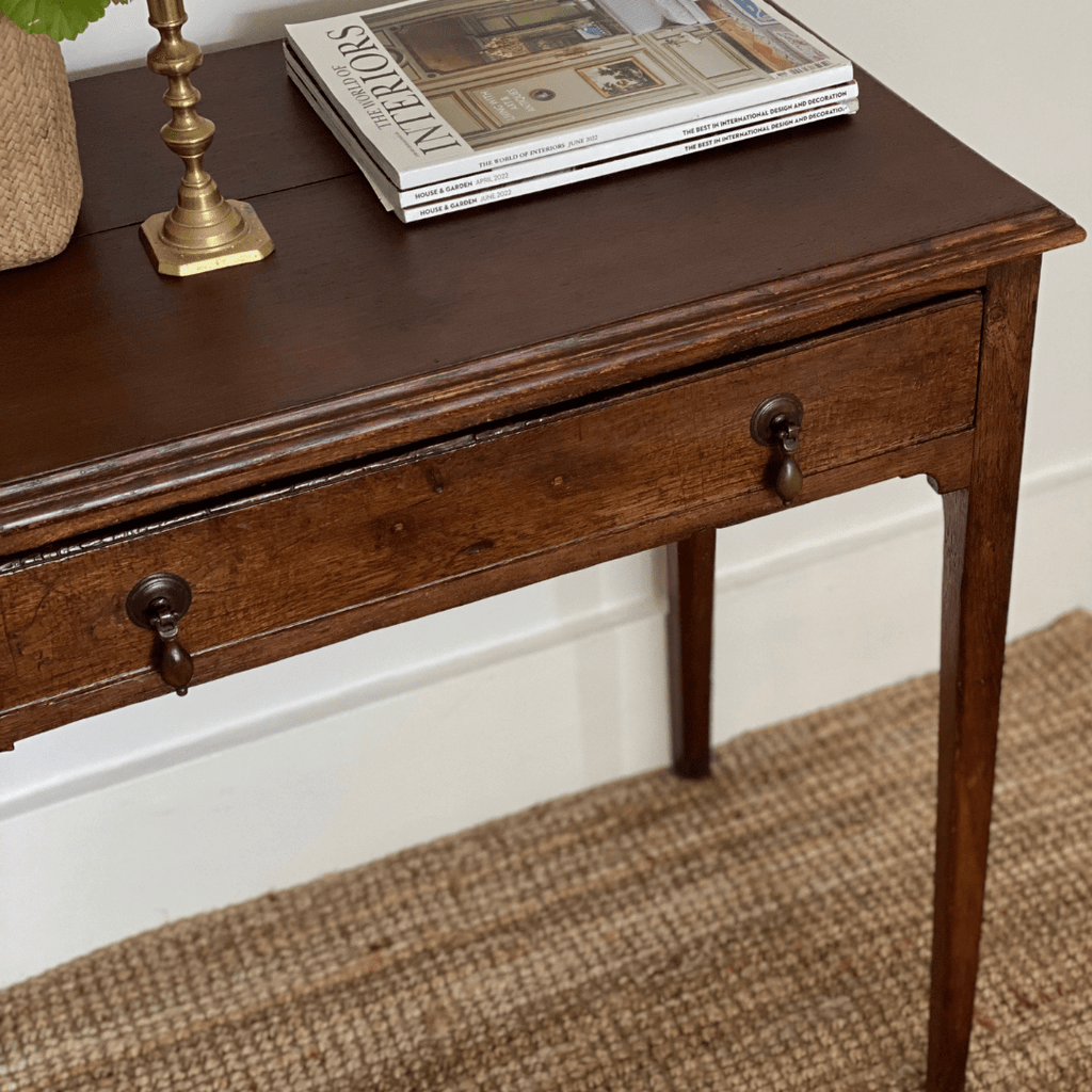 Kept London Stock *Georgian oak side table