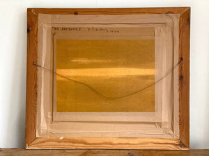 Kept London Stock *Houses with seascape, by Eric Cederberg