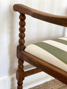 Kept London Stock *Oak bobbin arm chair