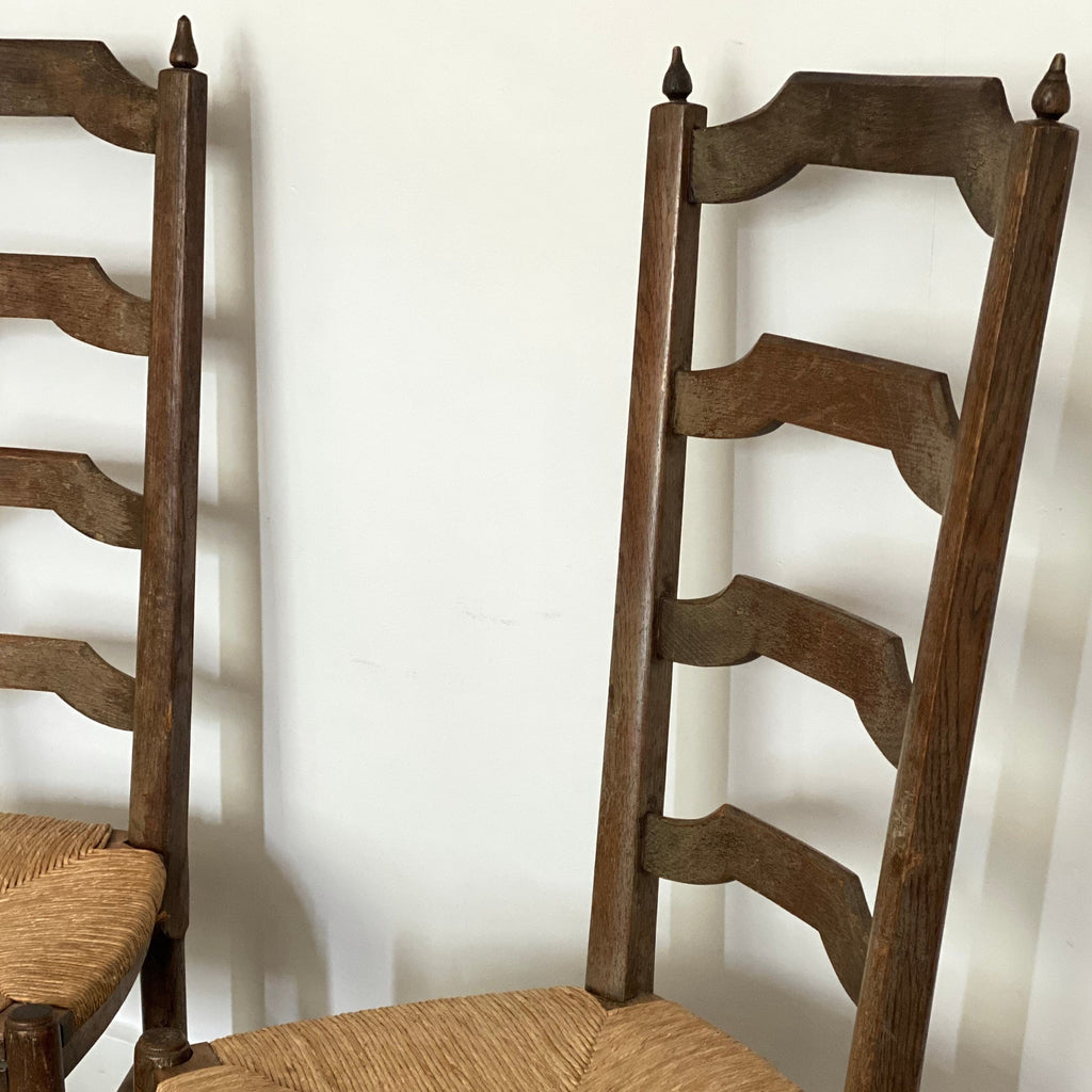 Kept London Stock *Pair of ladder back chairs