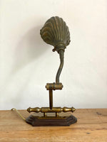Load image into Gallery viewer, Kept London Stock *Shell adjustable brass lamp
