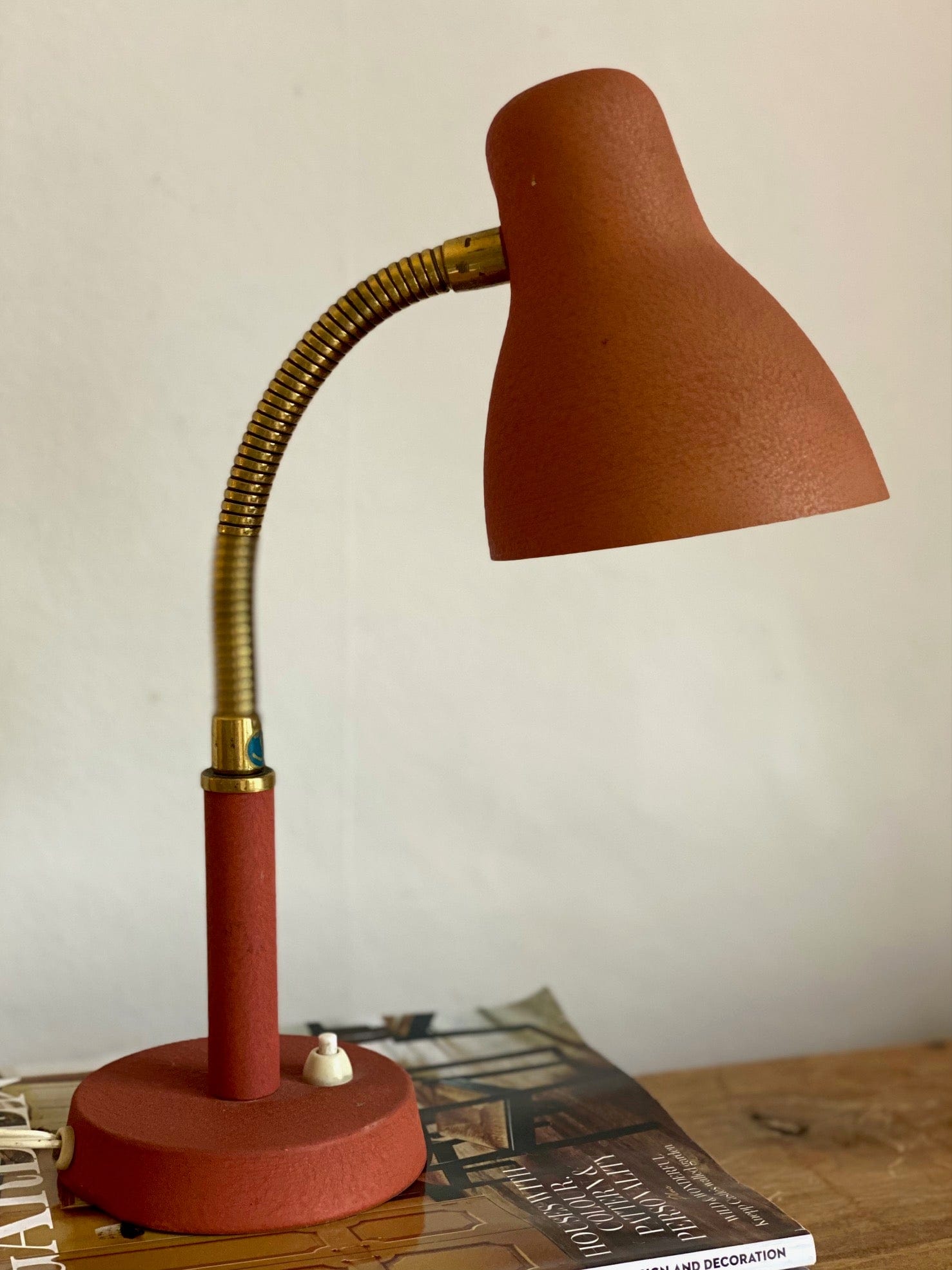 KEPT London Orange desk lamp