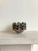Load image into Gallery viewer, KEPT London Three Wade ceramic wave bowls
