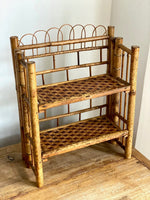 Load image into Gallery viewer, KEPT London Tiger bamboo folding patterned shelves
